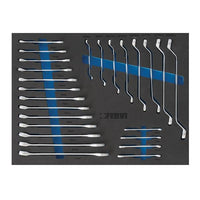 Carrello Portautensili Fervi 7 Cassetti con 298 Pezzi - bricobox