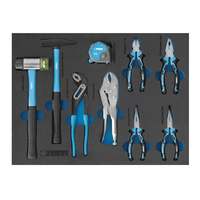 Carrello Portautensili Fervi 7 Cassetti con 298 Pezzi - bricobox