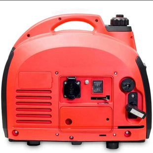 Generatore di Corrente Portatile Di Emergenza 2000 W Silenziato a Benzina Inverter 2Kw 1 Cilindro a 2 Tempi Con Pratico Manico PT2000