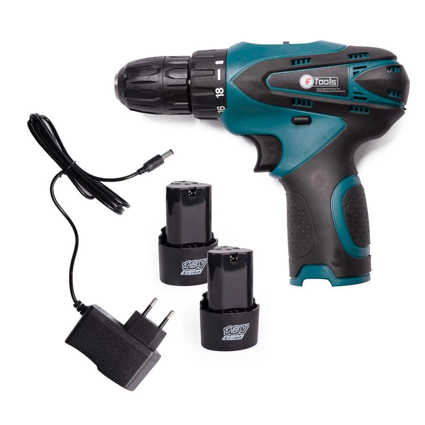 IF Tools MT12 Trapano avvitatore a batteria 18V 2.0Ah con valigetta - bricobox