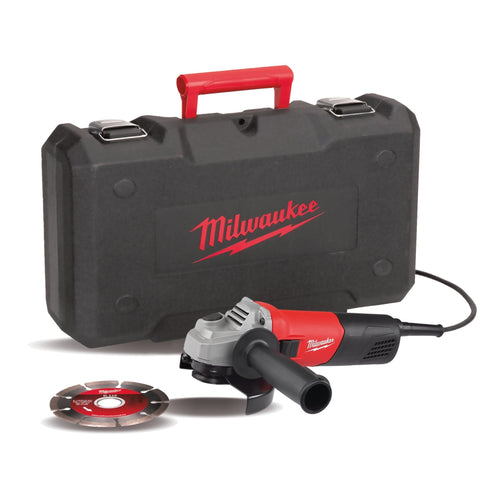 Milwaukee AG 800-115 E D-SET Smerigliatrice Angolare 800W 115 mm con Valigetta