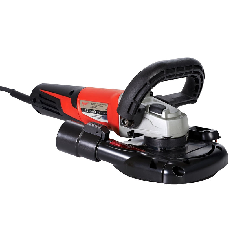 Milwaukee AGV 15 - 125 XE DEG - SET Smerigliatrice 1550W con Cuffia di Aspirazione - bricobox