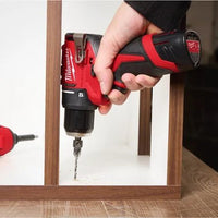 Milwaukee M12 BLDDRC 203c Trapano avvitatore compatto brushless M12 con valigetta - bricobox