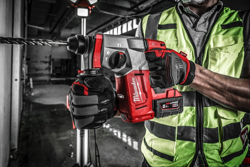 Milwaukee M18 BLH - 502X Tassellatore SDS - Plus 26 mm brushless 18V – Martello Tassellatore Professionale - bricobox