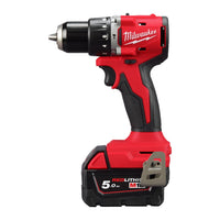 Milwaukee M18 BLPDRC - 502C Trapano a percussione compatto Brushless 18V 2x5Ah - bricobox