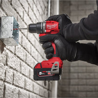 Milwaukee M18 BLPDRC - 502C Trapano a percussione compatto Brushless 18V 2x5Ah - bricobox