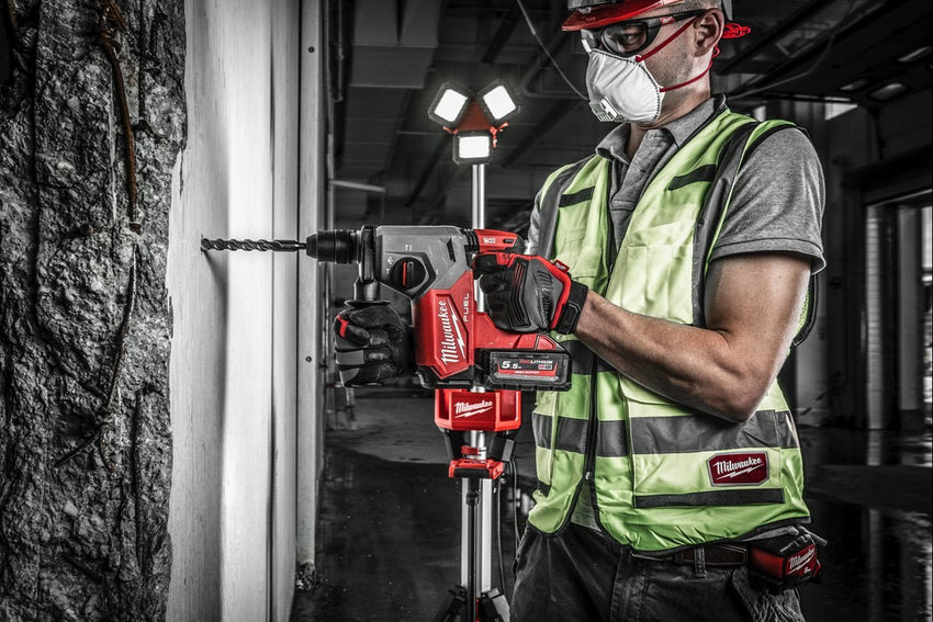 Milwaukee M18 FHX - 552X Tassellatore SDS - Plus 26 mm FIXTEC FUEL 18V – Martello Tassellatore Professionale - bricobox