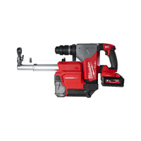 Milwaukee M18 ONEFHPXDEL - 552C Tassellatore SDS - Plus 32 mm FUEL ONE - KEY con aspirazione 18V – Martello Tassellatore Professionale - bricobox